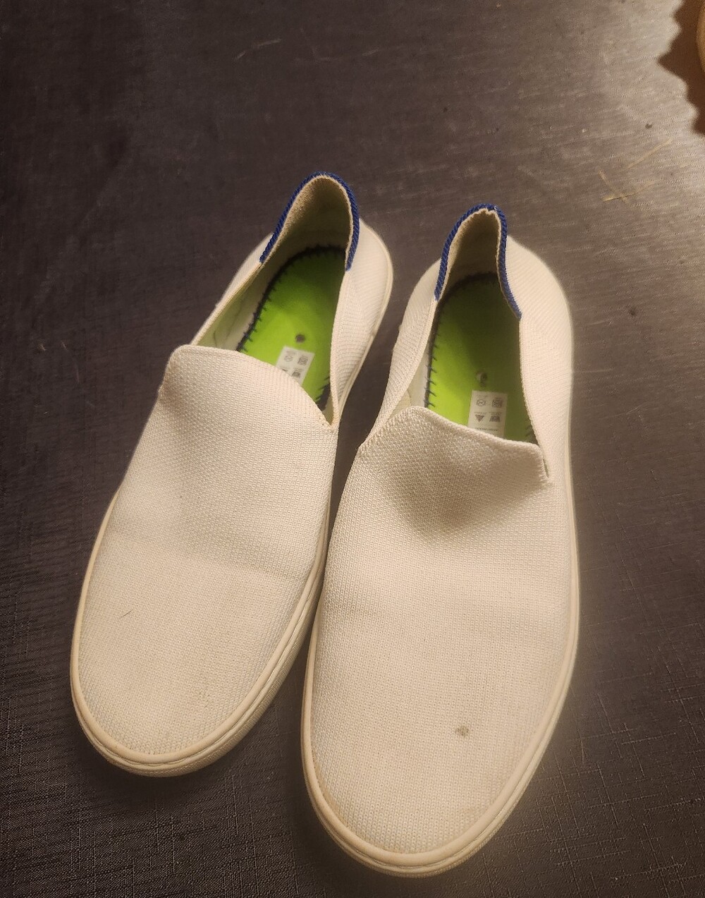 Rothy's The Original Slip On Women’s size 7.5 white.